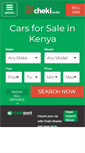 Mobile Screenshot of cheki.co.ke